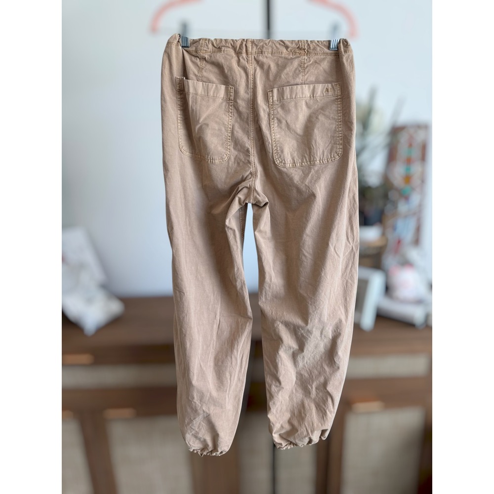 American Eagle Outfitters High Rise Utility Parachute Jogger Pants Brown S - Picture 10 of 13